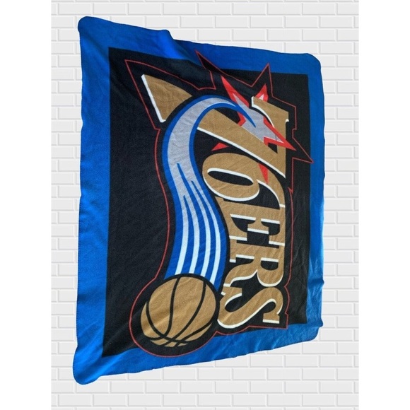 Other - Vintage Philadelphia 76ers World Sports Blanket Season Ticket Holder Gift Sixers